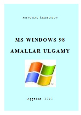 Ms windows 98 amallar ulgamy